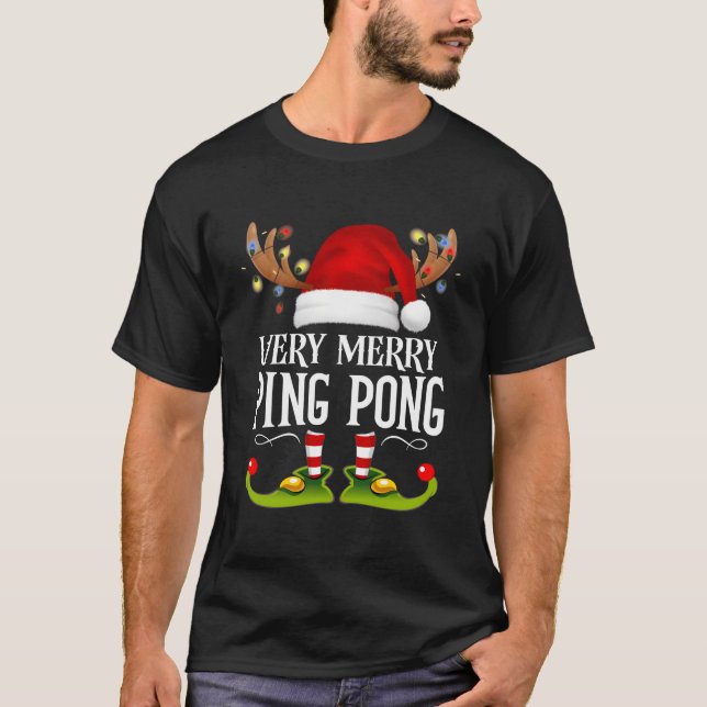 Camiseta Very Merry X-Mas G Pong (Frente)