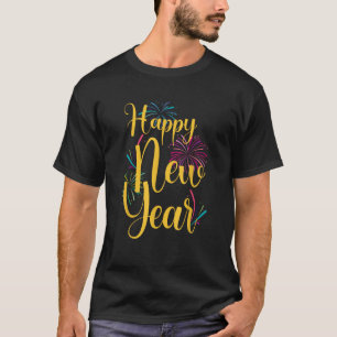 Camiseta Véspera de ano novo 2021 Festa de Celebração - Pre