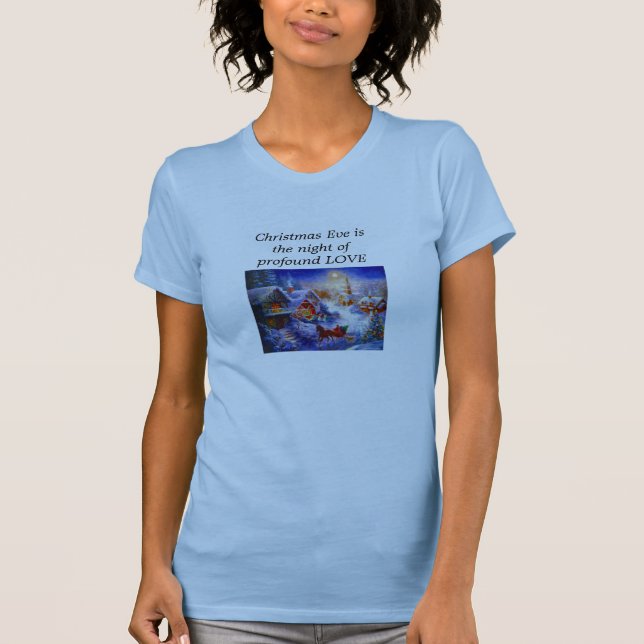 Camiseta Véspera de Natal (Frente)