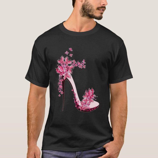 Camiseta Vestes da Princesa High Heels (Frente)