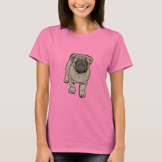 Camiseta Vestido Alternativo feminino de Pug Bonito - Verme