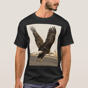 Camiseta Vestido bordado da águia: