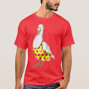 Camiseta Vestido de bolinhas de pato