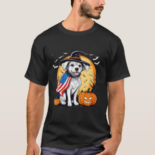 Camiseta Vestido de halloween feminino para cachorro