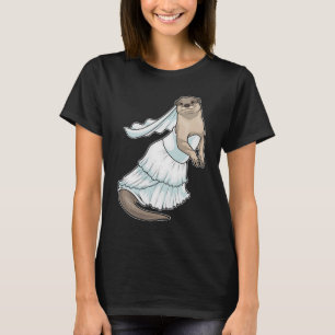 Camiseta Vestido de Noiva Lontra Casamento