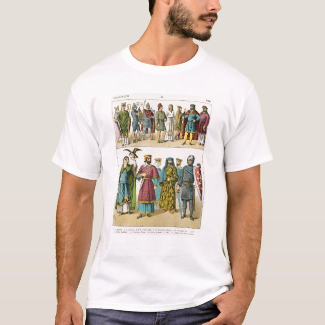 Camiseta Vestido do francês (Frente)