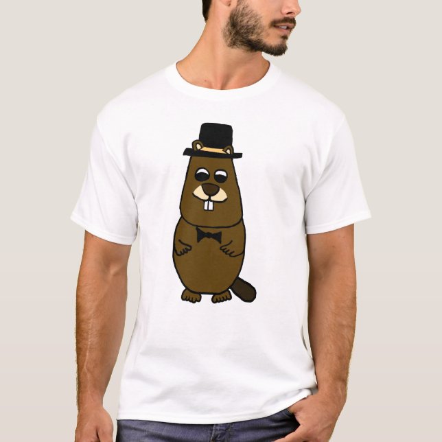 Camiseta Vestido Groundhog (Frente)