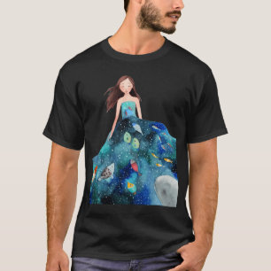 Camiseta Vestido oceano