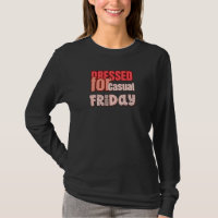 Vestido para Sexta-feira Casual – Design de Humor