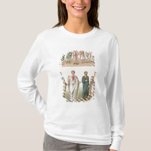 Camiseta Vestido romano, de "do der Voelker Trachten", 1864