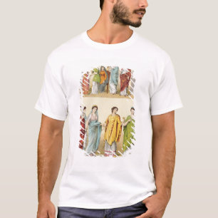 Camiseta Vestido romano fêmea