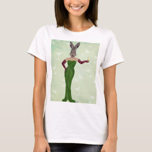 Camiseta Vestido Verde do Coelho 2