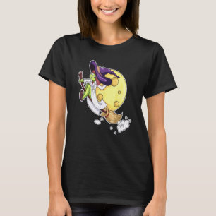 Camiseta Vestígios de bruxas voadoras de bruxas de bruxas