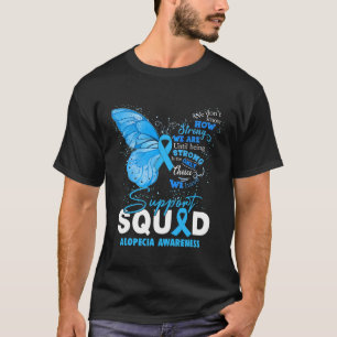 Camiseta Vestimos a Borboleta Azul a apoiar a consciência d