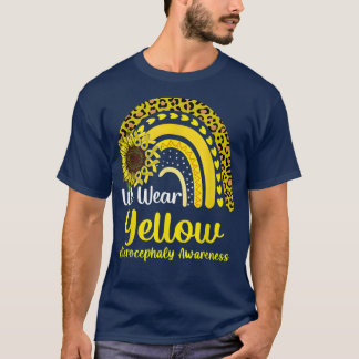 Camiseta Vestimos a consciência amarela da microcefalia arc