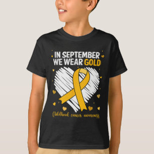 Camiseta Vestimos a consciência do Cancer da infância Doura