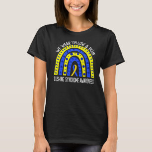 Camiseta Vestimos Amarelo E Azul Para A Síndrome De Cushing