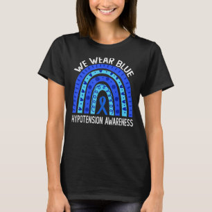 Camiseta Vestimos Azul Para POTES De Hipotensão Consciencia