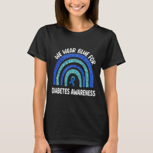 Camiseta Vestimos Azul Para Sensibilização Para Diabetes No