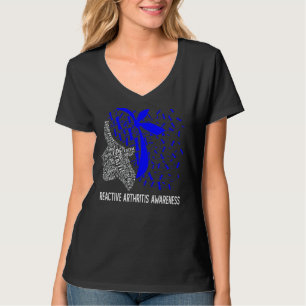 Camiseta Vestimos Azul Para Sensibilização Reativa Da Artri