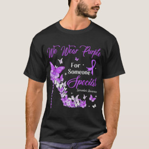 Camiseta Vestimos borboletas roxas Sarcoidose Sensibilizaçã