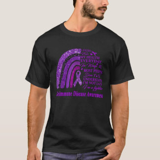 Camiseta Vestimos Com Roxo Para A Awarene Da Doença Autoimu