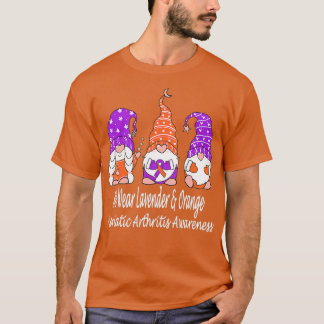 Camiseta Vestimos Laranja Lavanda Para Artrite Psoriática A