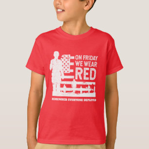 Camiseta Vestimos o Red Friday Soldier