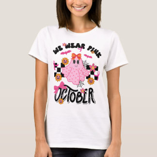 Camiseta Vestimos Rosa Em Outubro