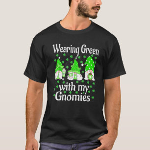 Camiseta Vestindo Verde Com Meu Dia de São Patrício De Gn