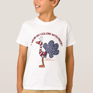 Camiseta Vestir minhas cores com orgulho