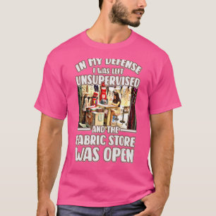 Camiseta Vestir Mulheres Tecido Louca Senhora de Inclinação