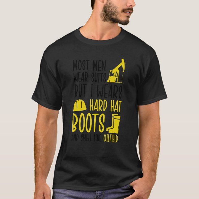 Camiseta Vestir naipes Boots Óleo de Cheiro Rig Roughneck (Frente)
