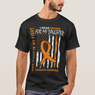 Camiseta Vestir Órvora Filha Laranja Sensibilização do Canc