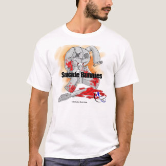 Camiseta Vestir os coelhos do suicídio do grupo de rock do