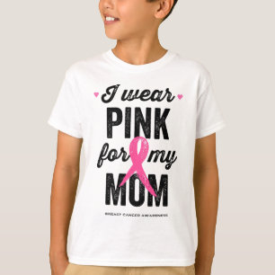 Camiseta Vestir Rosa Para A Consciência Do Cancer Da Minha