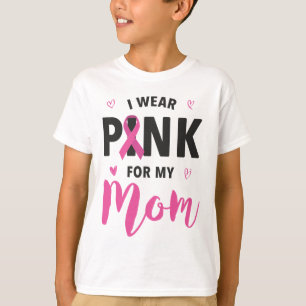 Camiseta Vestir Rosa Para A Consciência Do Cancer Da Minha