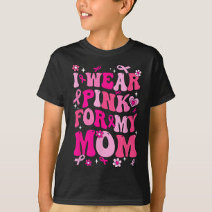 Camiseta Vestir Rosa Para A Minha Mãe Cancer Sensibilização