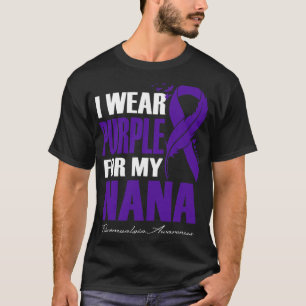 Camiseta Vestir Roxo Para Minha Fé De Consciência Da Fibrom