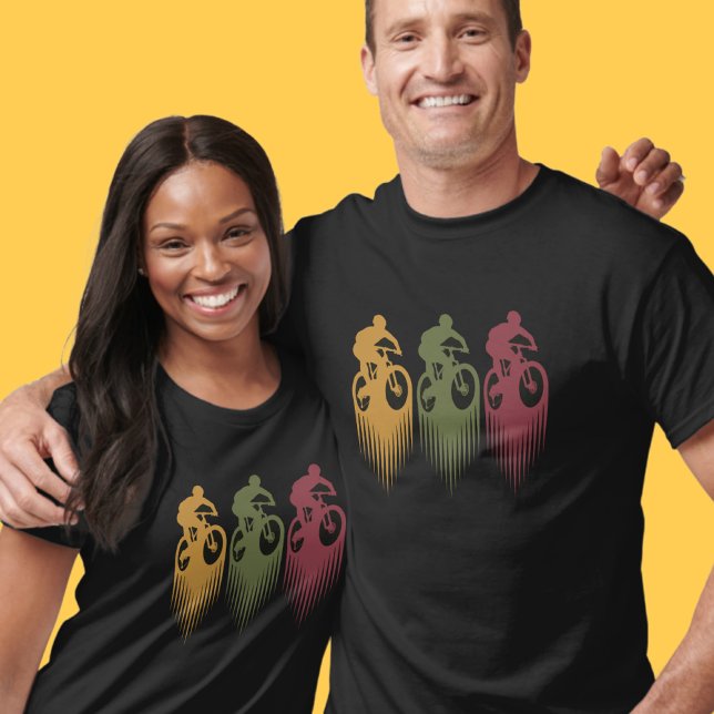 Camiseta Vestuário Colorida Mountainbike MTB (Criador carregado)