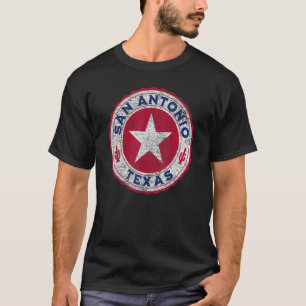 Camiseta Vestuário Colorido de San Antonio Texas
