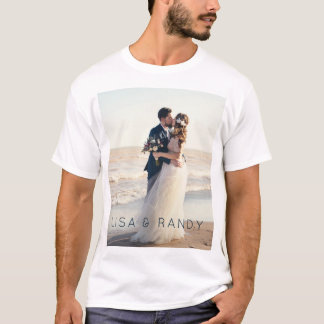 Camiseta Vestuário com Impressão de Foto Personalizável