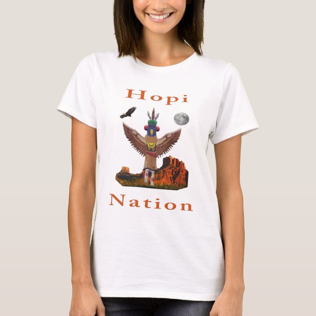 Camiseta Vestuário da Índia Hopi (Frente)