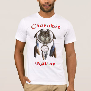 Camiseta Vestuário da nação Cherokee