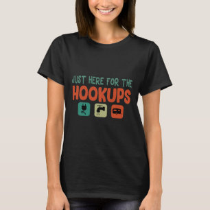 Camiseta Vestuário de acampamento engraçado da Vintage Arts