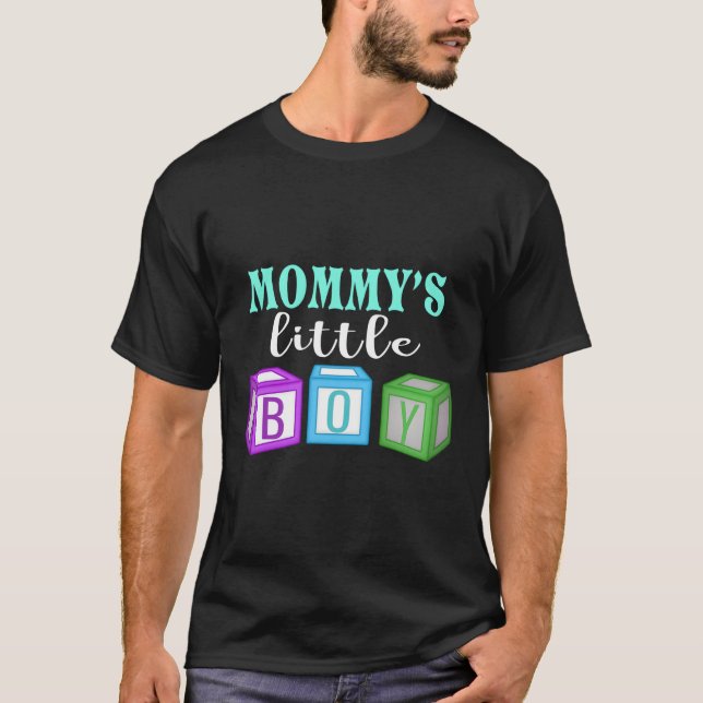 Camiseta Vestuário De Ageplay De Menino De Mamãe Adulto (Frente)