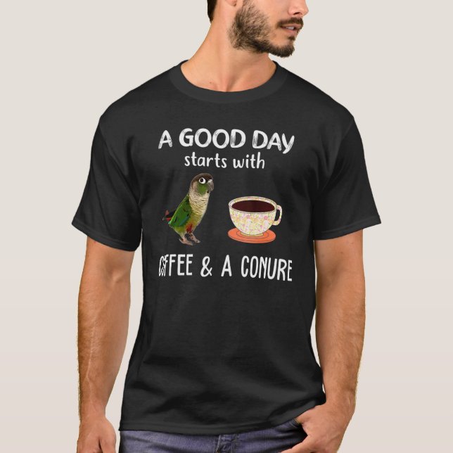 Camiseta Vestuário de Cheio Verde Vestuário de Bom Dia Conu (Frente)