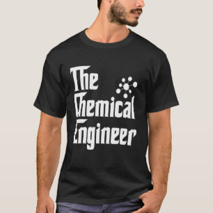 Camiseta Vestuário de Engenharia do Engenheiro Químico