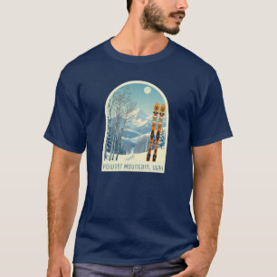 Camiseta Vestuário de esqui de Pó-Montanha