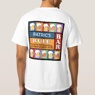Camiseta Vestuário DE NOMES PERSONALIZADOS Pop-Art DE CERV